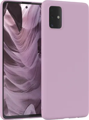Produktbild von EAZY CASE - TPU Hülle für Samsung Galaxy A51, TPU Case stoßfeste Handyhülle, weiches Cover mit Kameraschutz, Silikonhülle in Lila