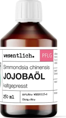 Produktbild von Jojobaöl kaltgepresst 250ml von wesentlich.