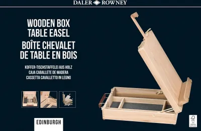 Obrázek produktu pro Daler Rowney Table Easel Edinburgh Malířský stojan Natural
