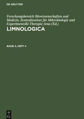 Produktbild von Limnologica, Band 2, Heft 4, Limnologica Band 2, Heft 4
