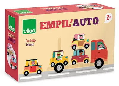 Image de Vilac Empilauto - Empile les voitures