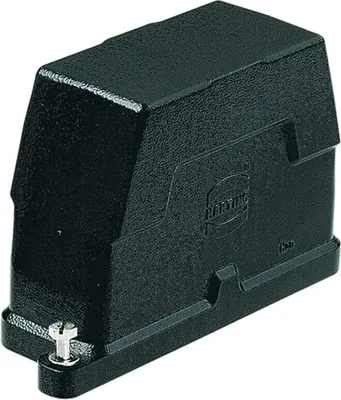 Image de Boîtier HARTING Han 10HPR sans sortie de câble, verrouillage à vis - 1 pièce