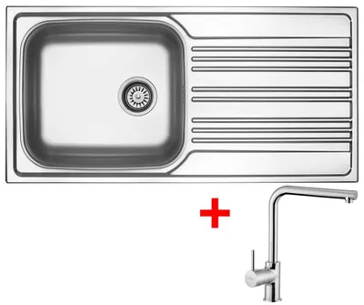 Obrázok produktu pre Nerezový drez Sinks STAR 1000 XXL + drezová batéria ELKA