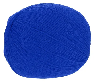 Image de Fil à tricoter 100% laine pure, couleur bleu, 100g, 280m, aiguille 2mm