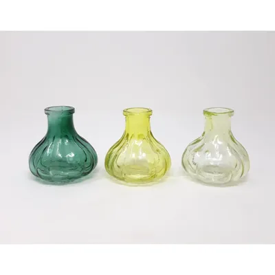 Produktbild von DecoFinder 5-1167-7-51, Grün, Glas, 3 Stück(e), Einfarbig, 70 mm, 400 g