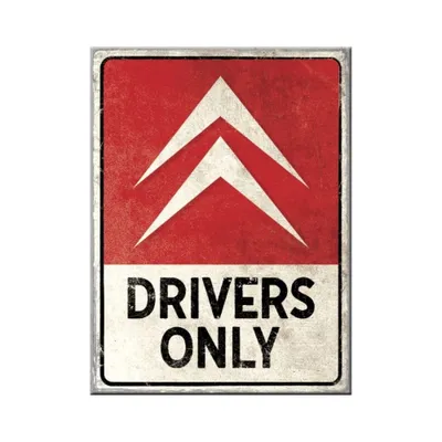 Zdjęcie produktu dla Magnes Citroen Drivers Only