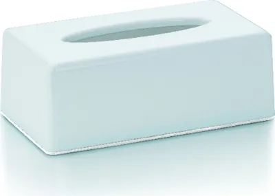 Produktbild von Kela Kosmetiktuch-Box Panno Kunststoff weiß 25,5x14x9cm, 22347