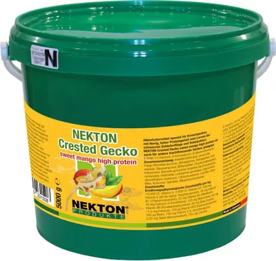 Produktbild von Nekton Crested Gecko Futter – Ausgewogene Mangonarben Für Gekos 5 Kg, Hochprotein