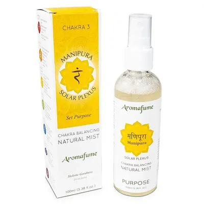Obrázek produktu pro Osvěžovač vzduchu Sprej Manipura 3rd Chakra Aromafume -- balení 3 ks - 100 ml