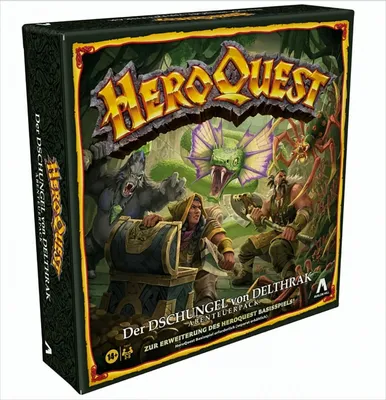 Produktbild von HeroQuest Brettspiel-Erweiterung Der Dschungel von Delthrak Abenteuerpack *Deutsche Version*