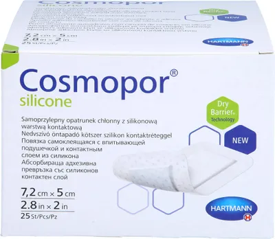 Produktbild von Cosmopor silicone 7,2x5cm P25, 25 St VER