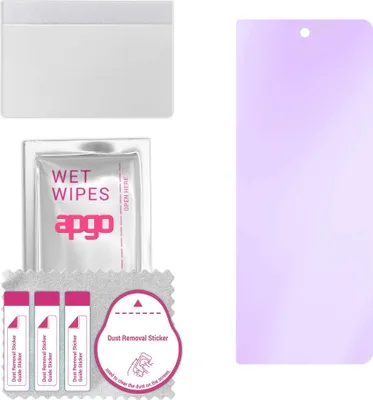 Produktbild von apgo Hybrid Schutzglas, kompatibel mit Samsung Galaxy Z Fold 5, Anti-Blue, 9H Härte, toller Ersatz für Hartglas, kratzfester Displayschutzglas, Displayschutz, Full Glue