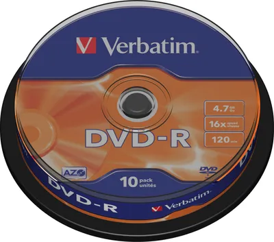 Image de Verbatim 43523 Dvd-R Azo 4.7Go 16X Sp10