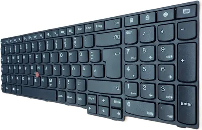 Produktbild von DEUTSCHE-Tastatur Keyboard kompatibel für Lenovo ThinkPad E555 20DH000XGE