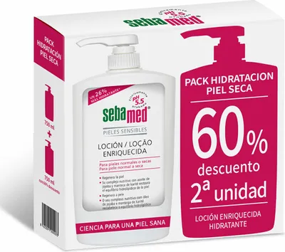Produktbild von Körperlotion Sebamed Trockene Haut Empfindliche Haut 2 x 750 ml Regenerierend