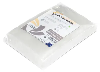 Produktbild von BOLSEMACK Vakuumierbeutel 30x40cm - Vakuumbeutel 100 Stück für alle Vakuumierer