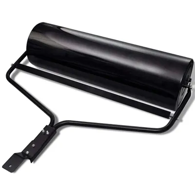 Image de Rouleau à gazon de jardin Noir 68 L