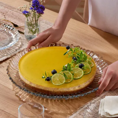 Produktbild von Pasabahce Aurora Servierschale aus Glas, 31,5 cm