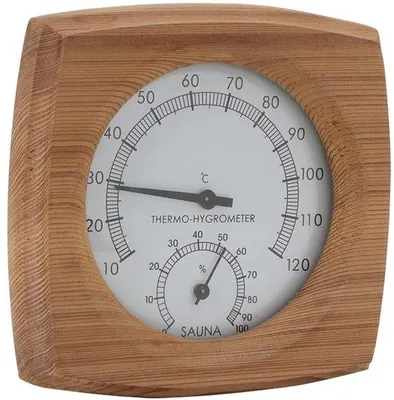 Productafbeelding van Houten 2-in-1 Sauna Thermometer en Hygrometer
