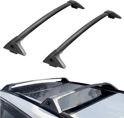 Obrázok produktu pre Strešné nosiče priečne nosníky, nosnosť 72 kg, vhodné pre Toyota RAV4 2019-2023, ľahký hliník, hmotnosť 4 kg, 2 kusy