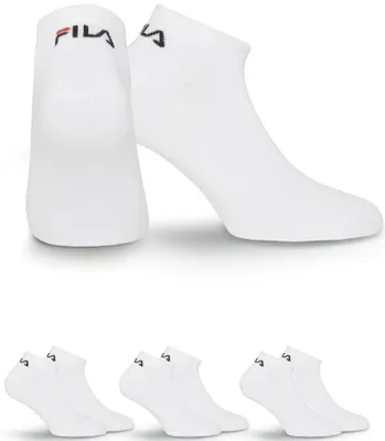 Obrázek produktu pro Fila Sneaker 3-pack White Socks White 35-38 - 35/38