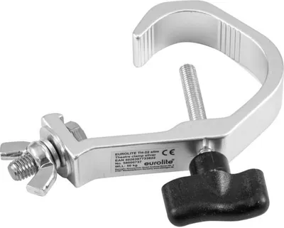 Produktbild von EUROLITE TH-22 Theaterhaken Slim silber (58000737)