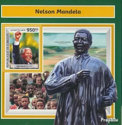 Produktbild von Briefmarken Dschibuti 2017 Mi Block 982 (kompl. Ausg.) postfrisch Nelson Mandela