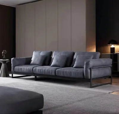 Produktbild von Sofa 4 Sitzer Big XXL Couch Sofas Couchen Wohnzimmer Design Big Couchen Leder