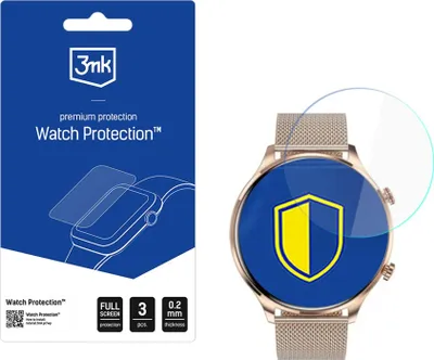 Produktbild von 3mk Display Schutzfolie Watch Protection für Rubicon RNCF29 - 3mk Watch Protection ARC 0,2mm (3 Stück)