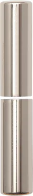 Produktbild von Zierhülse aus Aluminium | Aufsteckhülse vernickelt für Einbohrbänder | Band ø 20mm, Bandhöhe 112mm, oben + unten