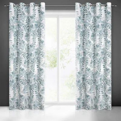 Produktbild von Vorhang HARIET N blau 140x250 cm  Ösen Ösenvorhang