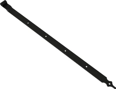 Immagine prodotto di Cerniera per persiana con offset nero 100 cm di pizzo rustico - Al pezzo