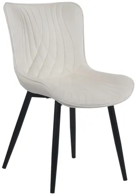 Produktbild von CLP Stuhl Brady creme Material Samt