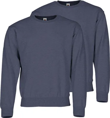Produktbild von Classic Set-In Sweat ,Farbe: vintage navy meliert ,Größe: M