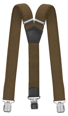 Produktbild von Fabio Farini - 1 Stück 4cm Breites Y-Design verstellbar mit extra starken Clipverschluss, Beige
