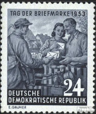 Produktbild von Briefmarken DDR 1953 Mi 396 (kompl.Ausg.) postfrisch Tag der Briefmarke