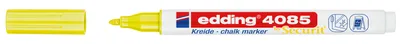 Zdjęcie produktu dla Edding 4085-065 4085 Marker kredowy - 1 - 2 mm, neonowy żółty