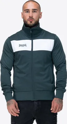 Produktbild von Herren Trainingsjacke schmale Passform ALNWICK Green/White L Lonsdale