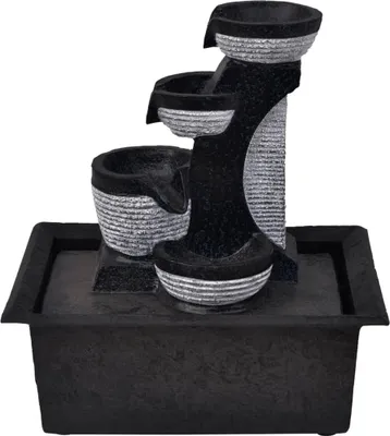 Produktbild von vidaXL Zimmerbrunnen mit LED Polyresin