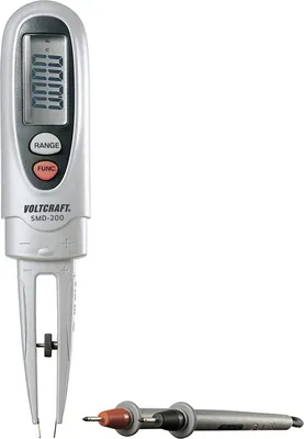 Immagine prodotto di Voltcraft Komponententester digital SMD-200 CAT III 600 V Anzeige (Counts): 6000 (SMD-200)