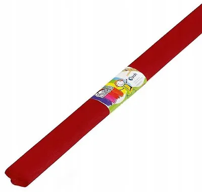 Produktbild von Fiorello Krepppapier dunkelrot 50x200cm für Bastelarbeiten