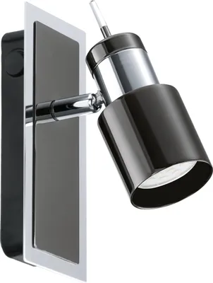 Produktbild von EGLO 30832, Strahler Oberflächenbeleuchtung, GU10, 1 Glühbirne(n), LED, 3000 K, Schwarz, Edelstahl