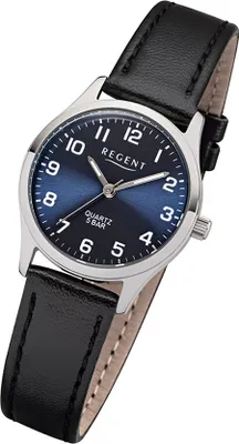Produktbild von Regent Armbanduhr schwarz 2113419 Damen Analog-Quarzuhr UR2113419