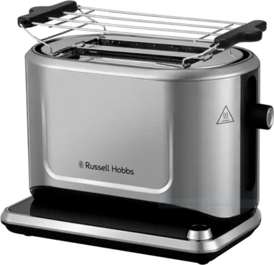 A Russell Hobbs toaster on a white background.
