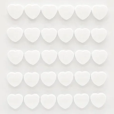 Obrázek produktu pro Silné lepicí magnety, 30 kusů, bílé, na ledničku a bílou tabuli