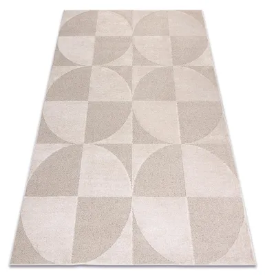 Produktbild von DUNE 2900 Teppich beige – Geometrisch, Kreise, Struktur beige 160x220 cm