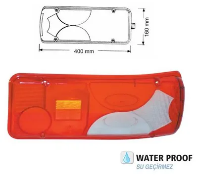 Productafbeelding van Achterlichtlens, wit, links, MAN YP-149-LH