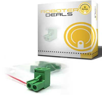 Image de Connecteur Robomow (vert) pour fil de délimitation (lot de 3)