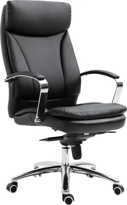 Image de SVITA Chaise de bureau Fauteuil de direction Fauteuil pivotant Fonction bascule Réglable en hauteur Noir
