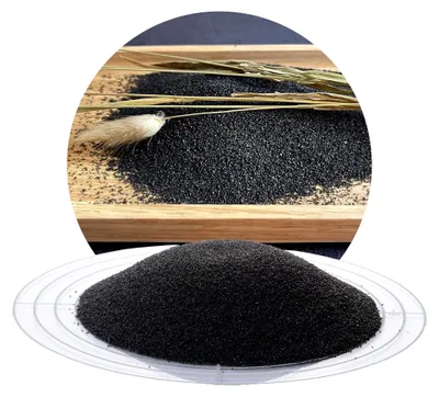 Produktbild von Schwarzer Dekosand 1,5 kg, vielseitig kombinierbar mit Kerzen, Teelichtern, Trockenblumen, Windlichtern und mehr